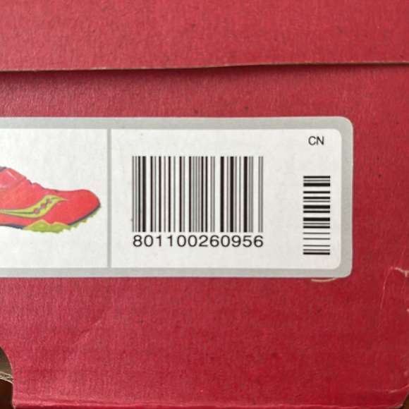 Women’s Saucony running spike shoes - Picture 5 of 5